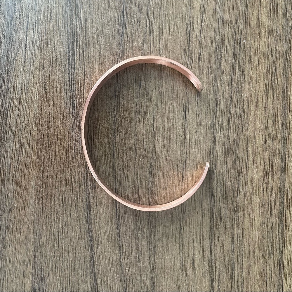 Rose gold “Rise Up” cuff